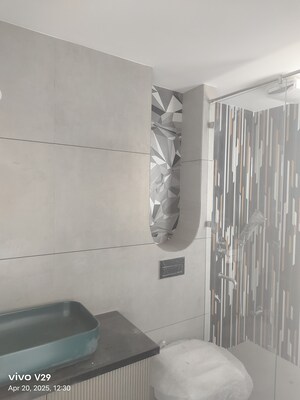 Bathroom in 3 BHK Apartment at Unitech Greenwood City Apartment, Sector 45 – for Sale