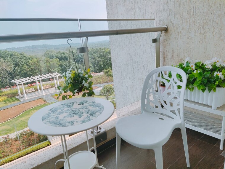 Balcony, raheja-exotica 2 Bedroom 870 Sq.Ft. Apartment In Madh Mumbai 8513380