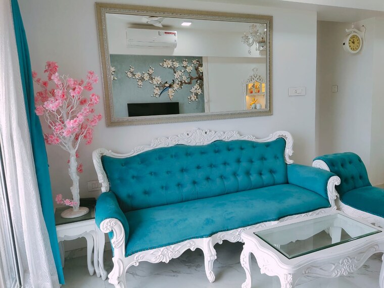 Living Room, raheja-exotica 2 Bedroom 870 Sq.Ft. Apartment In Madh Mumbai 8513380