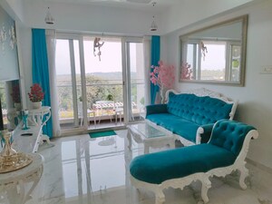 Living Room in 2 BHK Apartment at Raheja Exotica, Madh – for Sale