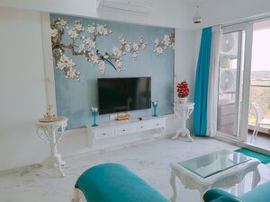 Living Room in 2 BHK Apartment at Raheja Exotica, Madh – for Sale