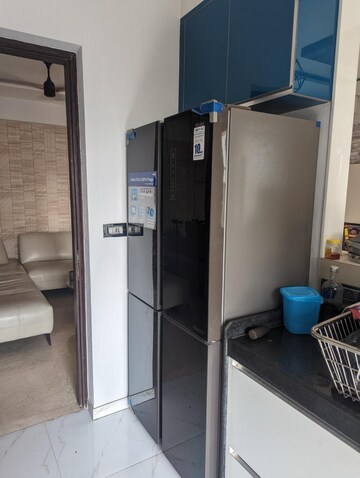 Living Room in 2 BHK Apartment at Konark Solitaire, Kalyan West – for Rent