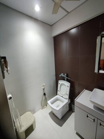Attached Bathroom in 3 BHK Apartment at Sweet Home Andheri West, Andheri West – for Rent
