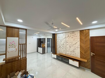 Living Room in 3 BHK Apartment at Poulomi Avante, Kokapet – for Rent