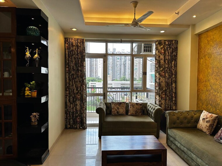 Living Room, gardenia-golf-city 3.5 Bedroom 1550 Sq.Ft. Apartment In Sector 75 Noida 8513416
