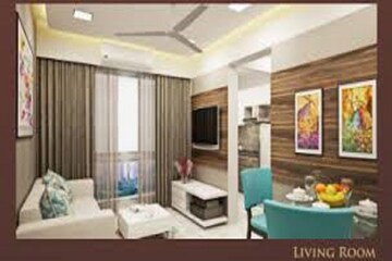 Living Room in 2 BHK Apartment at Sethia Imperial Avenue, Malad East – for Sale