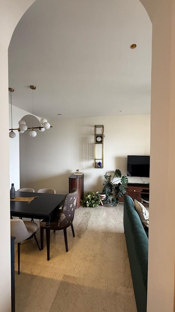 Living Room in 2 BHK Apartment at L&T Crescent Bay T2, Parel – for Rent