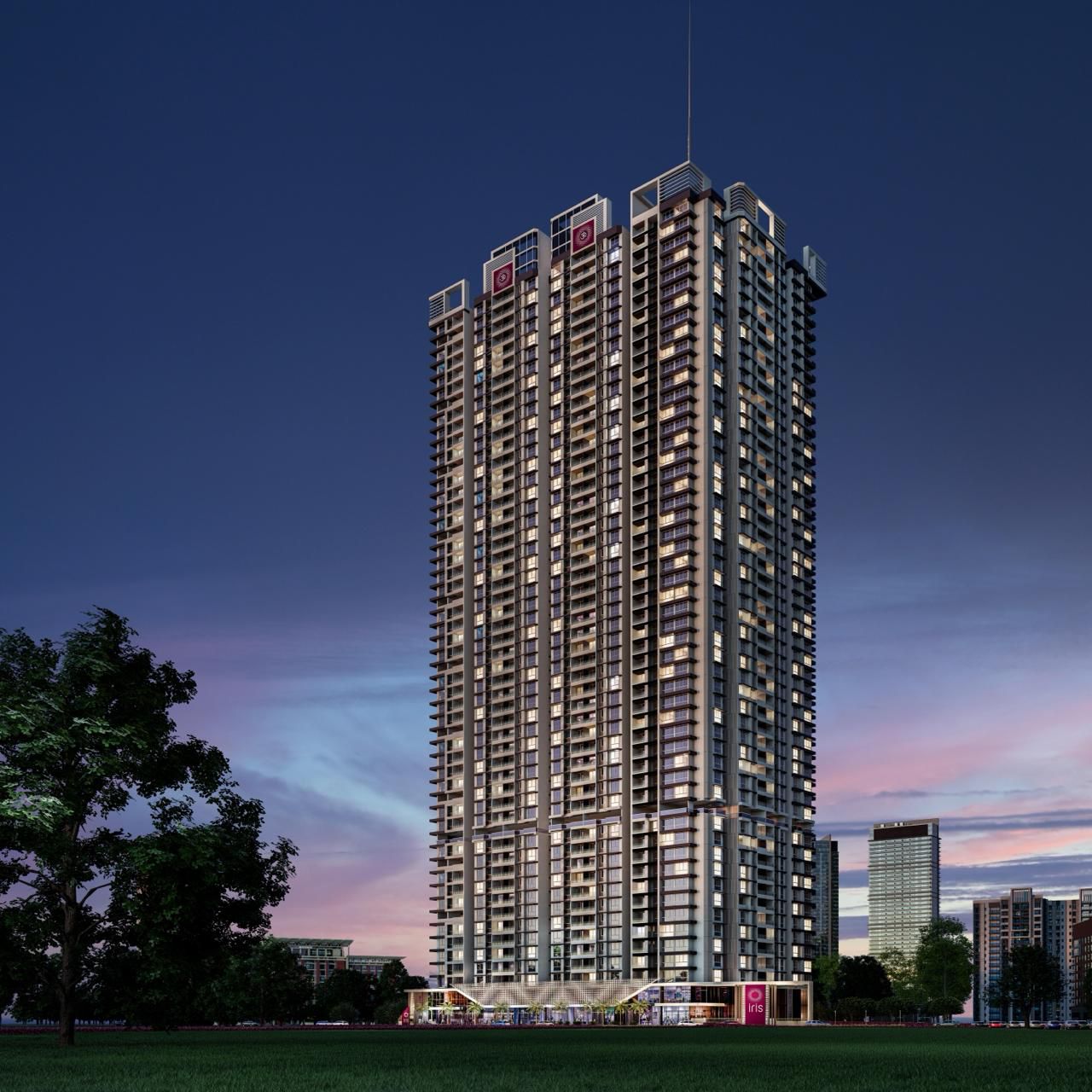 3.5 BHK + Pooja Room,Study Room Apartment For Sale in Kashish Park Tower B