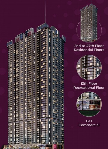 3.5 BHK Apartment – Exterior View View at Kashish Park Tower B, Lal Bahadur Shastri Road - for Sale
