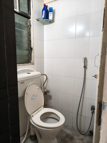 Attached Bathroom in 1 BHK Apartment at Sai Milan CHS, Worli – for Rent