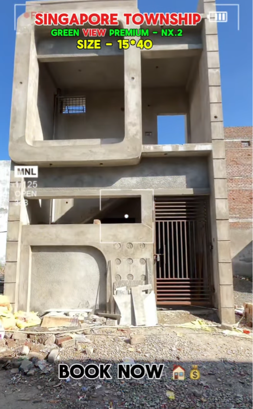 2 BHK + Pooja Room,Study Room Independent House For Sale in Shree Anant Green View Villas