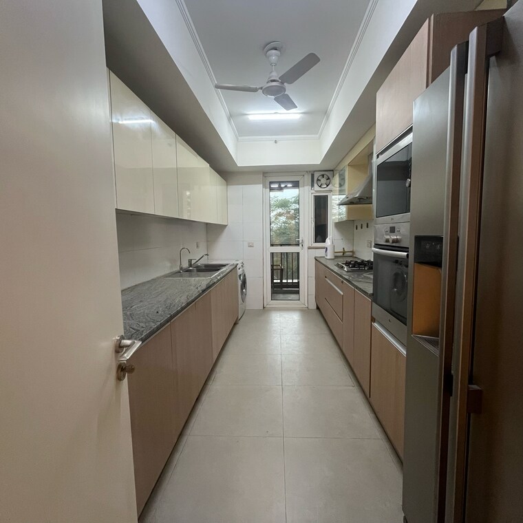 Kitchen, dlf-park-place 3 Bedroom 1975 Sq.Ft. Apartment In Dlf Phase V Gurgaon 8513551