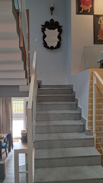 Staircase in 4 BHK Villa at Assetz Earth And Essence, International Airport Road – for Sale