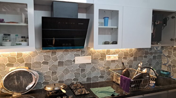 Kitchen, assetz-earth-and-essence 4 Bedroom 3275 Sq.Ft. Villa In International Airport Road Bangalore 8513581