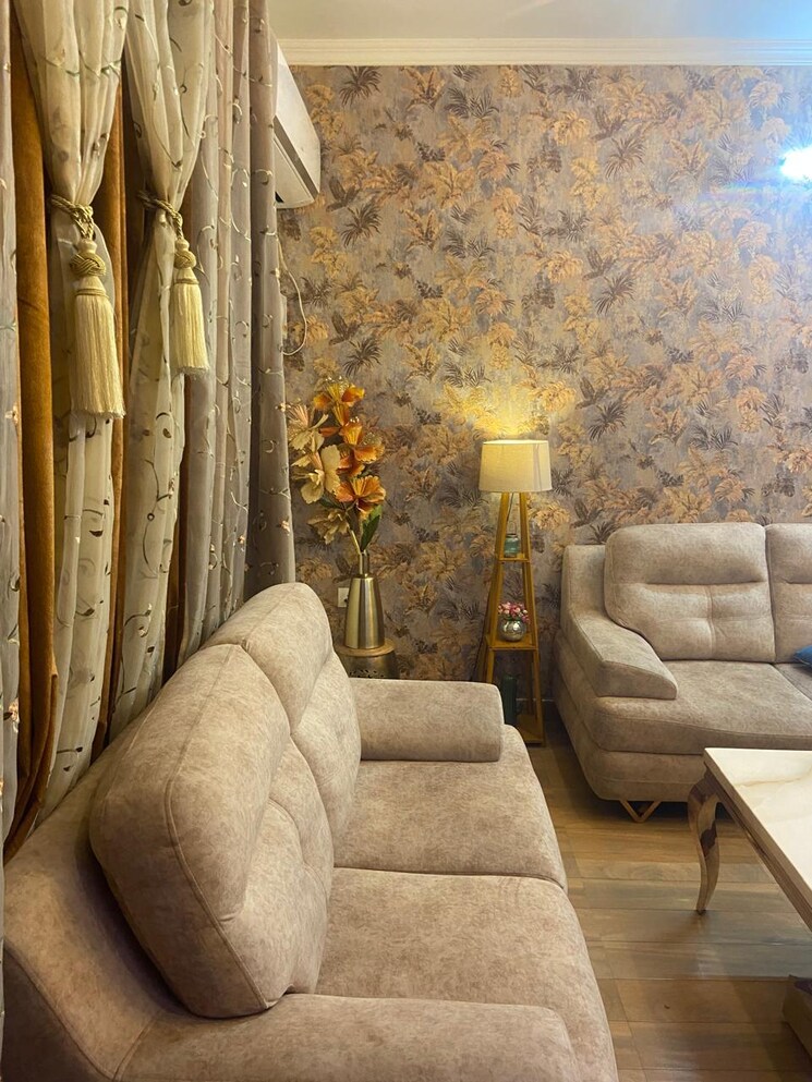 Living Room, akj-novel-valley 3.5 Bedroom 2000 Sq.Ft. Villa In Sector 16b Greater Noida Greater Noida 8513593