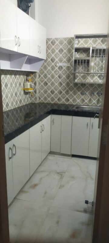 Kitchen in 2 BHK Builder Floor at Malviya Nagar – for Rent