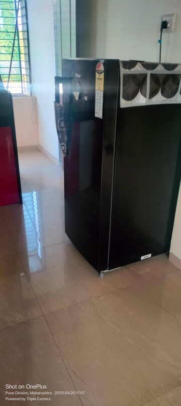 Living Room in 2 BHK Apartment at Flora Blossom Apartments, Tingre Nagar – for Rent