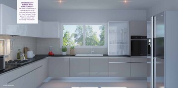 Kitchen in 4 BHK Villa at Adarsh Tranqville, Chikkagubbi Village – for Sale