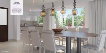 Living Room in 4 BHK Villa at Adarsh Tranqville, Chikkagubbi Village – for Sale