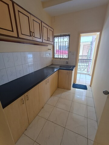 Kitchen in 2 BHK Apartment at Nagarjuna Gardens, Sahakara Nagar – for Rent