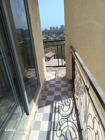 Balcony in 3 BHK Apartment at ER Elite Residency, Rabodi – for Rent