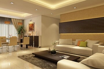 Living Room in 1 BHK Apartment at Gurukrupa Marina Enclave, Malad West – for Sale