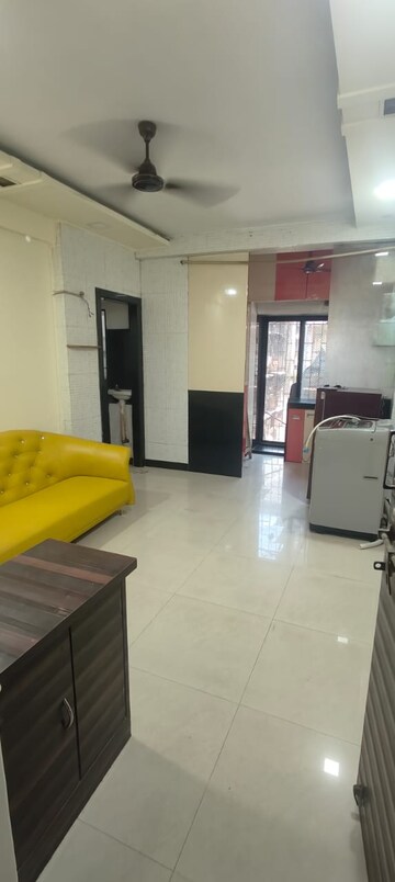 Living Room in 1.5 BHK Apartment at Beena Apartment CHS, Kopar Khairane – for Rent