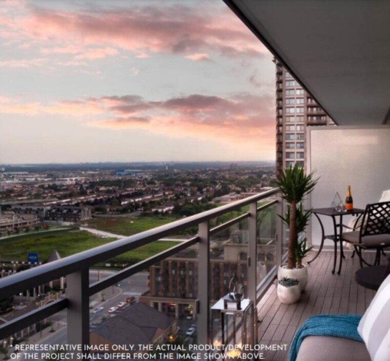 Balcony, dlf-the-arbour 4 Bedroom 3900 Sq.Ft. Apartment In Sector 63 Gurgaon 8513815