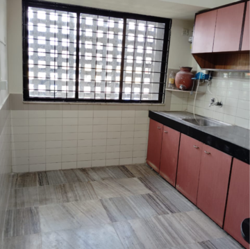 Kitchen in 3 BHK Apartment at Goregaon East – for Rent