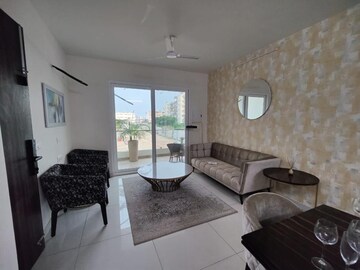 Living Room in 3 BHK Apartment at Hermitage Centralis, Vip Road – for Sale