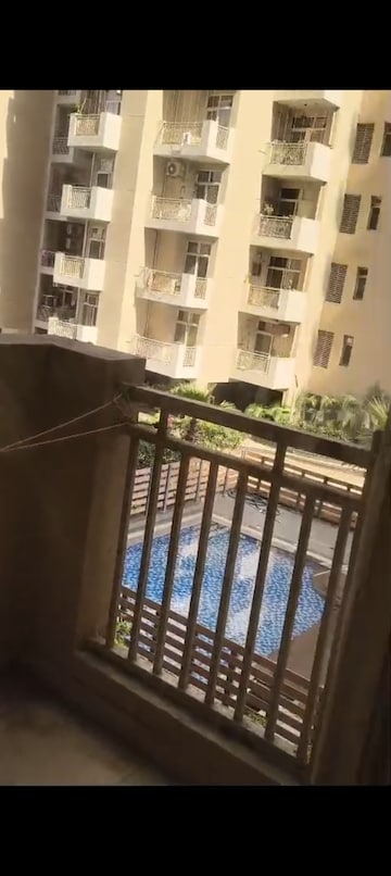 Balcony in 2 BHK Apartment at Hawelia Valencia Homes, Sector 1 Greater Noida – for Rent