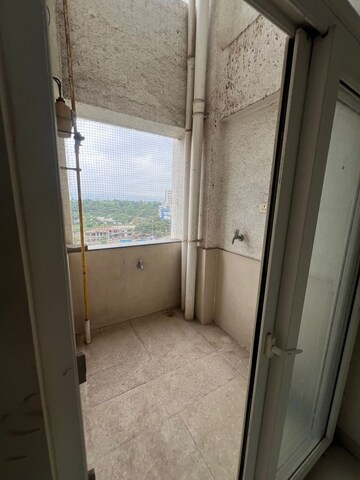 Balcony in 3 BHK Apartment at Kailash Manas Apartments, Mohammadwadi – for Rent