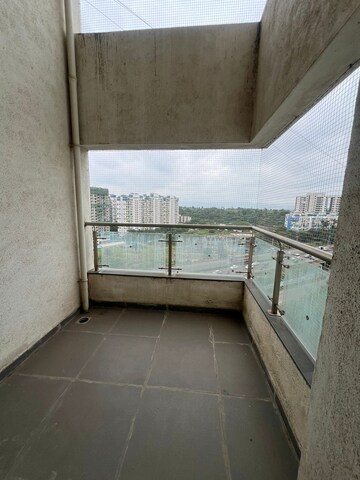 Balcony in 3 BHK Apartment at Kailash Manas Apartments, Mohammadwadi – for Rent