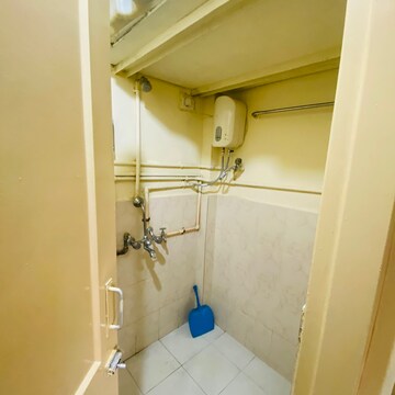 Bathroom in 1 BHK Apartment at Shirke Omkar CHS, Sion – for Rent