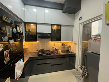 Kitchen in 3 BHK Apartment at Sam Palm Olympia, Sector 16c Greater Noida – for Rent