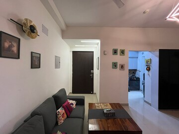 Living Room in 3 BHK Apartment at Sam Palm Olympia, Sector 16c Greater Noida – for Rent