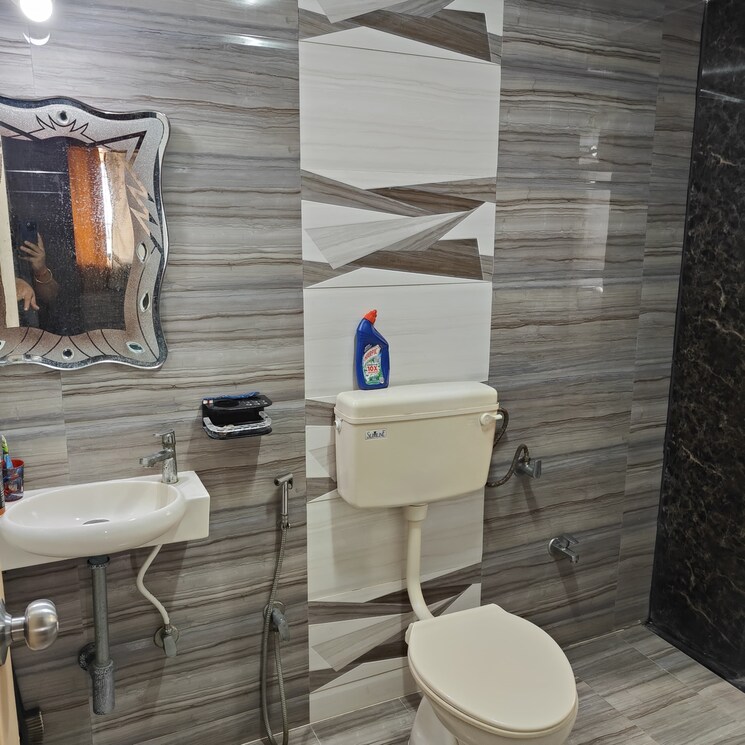 Bathroom, dharti-kailash-tower 3 Bedroom 1330 Sq.Ft. Apartment In Kamothe Sector 35 Navi Mumbai 8513894