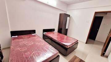 Bedroom in 2 BHK Apartment at Goel Ganga Carnation, Koregaon Park – for Rent