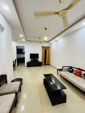 Living Room in 3 BHK Apartment at Manjri Greens Phase 2, Hadapsar – for Rent