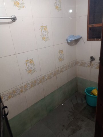 Bathroom in 1 BHK Apartment at Shankheshwar Presidency Phase 2, Kalyan West – for Rent