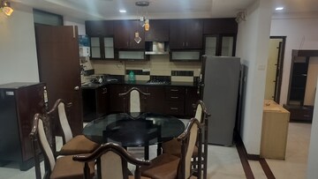 Living Room in 3 BHK Apartment at Banjara Hills – for Rent