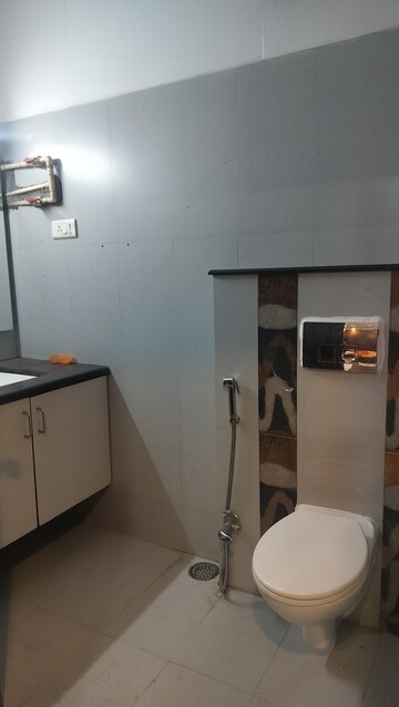 Attached Bathroom in 3 BHK Apartment at Banjara Hills – for Rent