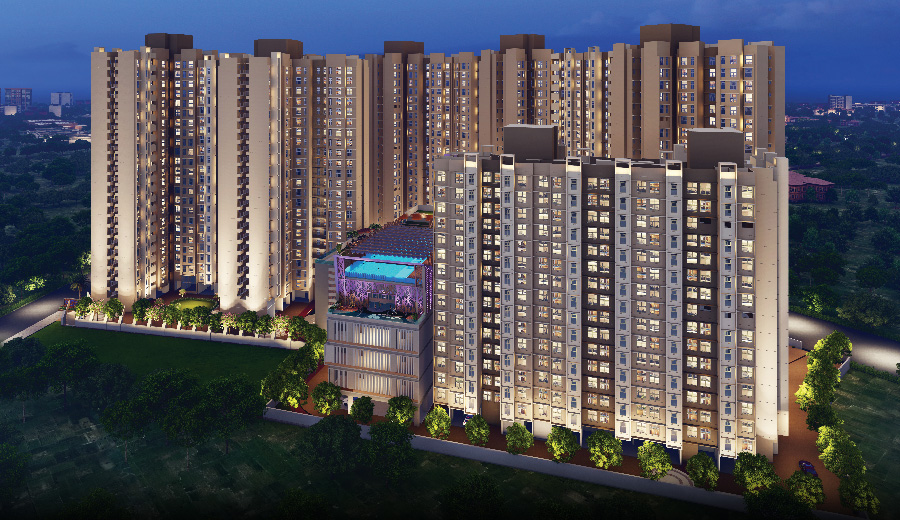 1 BHK 399 Sq.Ft. Apartment in Kohinoor Eden Kalyan