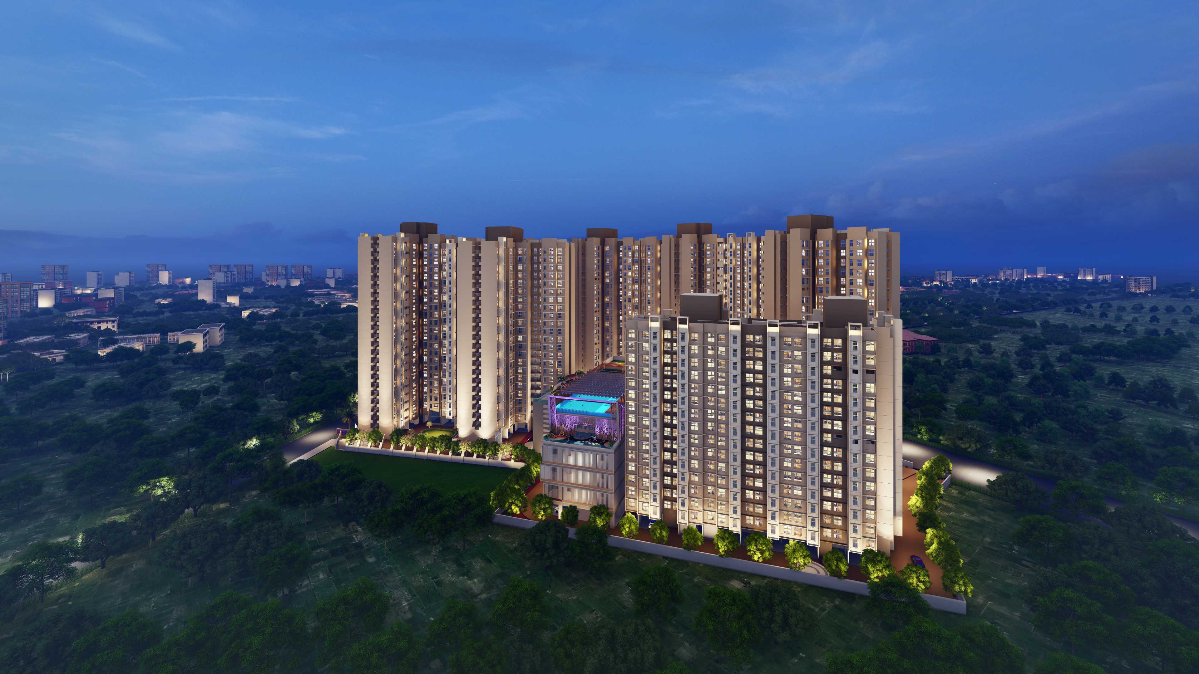 2 BHK Apartment For Sale in Kohinoor Eden
