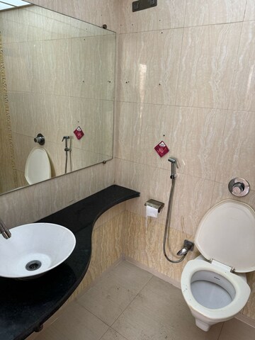 Bathroom in 2 BHK Apartment at Pearl Heights, Andheri West – for Rent