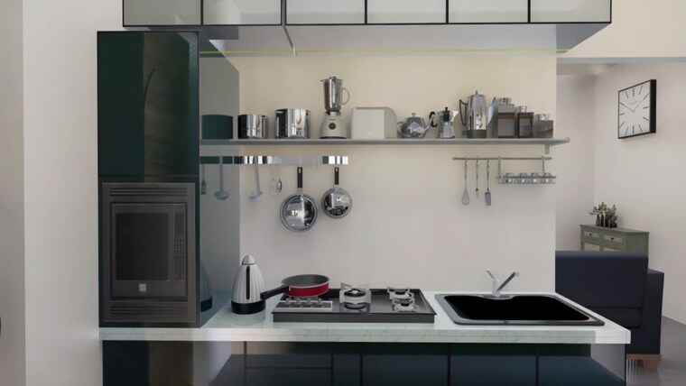 Kitchen, trichy madurai road 2.5 Bedroom 1400 Sq.Ft. Villa In Trichy Madurai Road Trichy 8514125