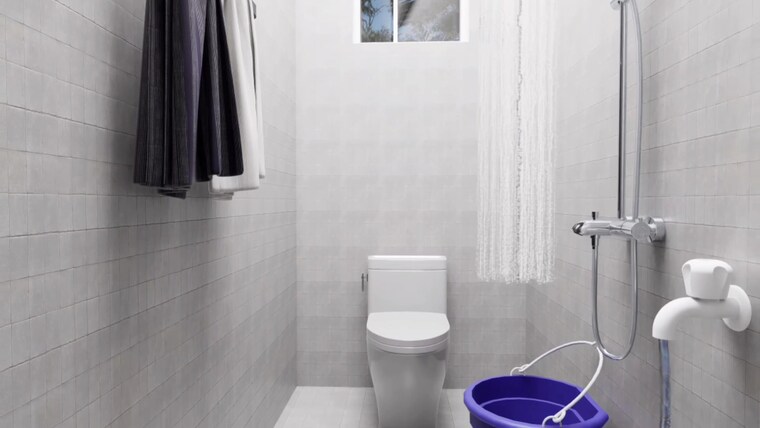 Bathroom, trichy madurai road 2.5 Bedroom 1400 Sq.Ft. Villa In Trichy Madurai Road Trichy 8514125