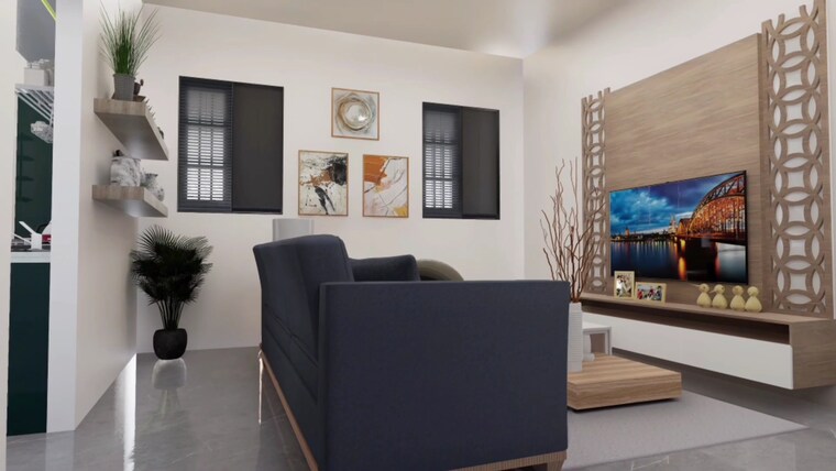 Living Room, trichy madurai road 2.5 Bedroom 1400 Sq.Ft. Villa In Trichy Madurai Road Trichy 8514125