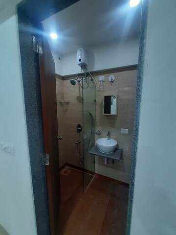 Attached Bathroom in 1 BHK Apartment at Starwing Kaatyayni Heights, Andheri East – for Rent