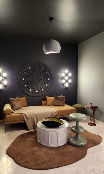 Living Room in 6 BHK Penthouse at SS Hibiscus, Sector 50 – for Sale